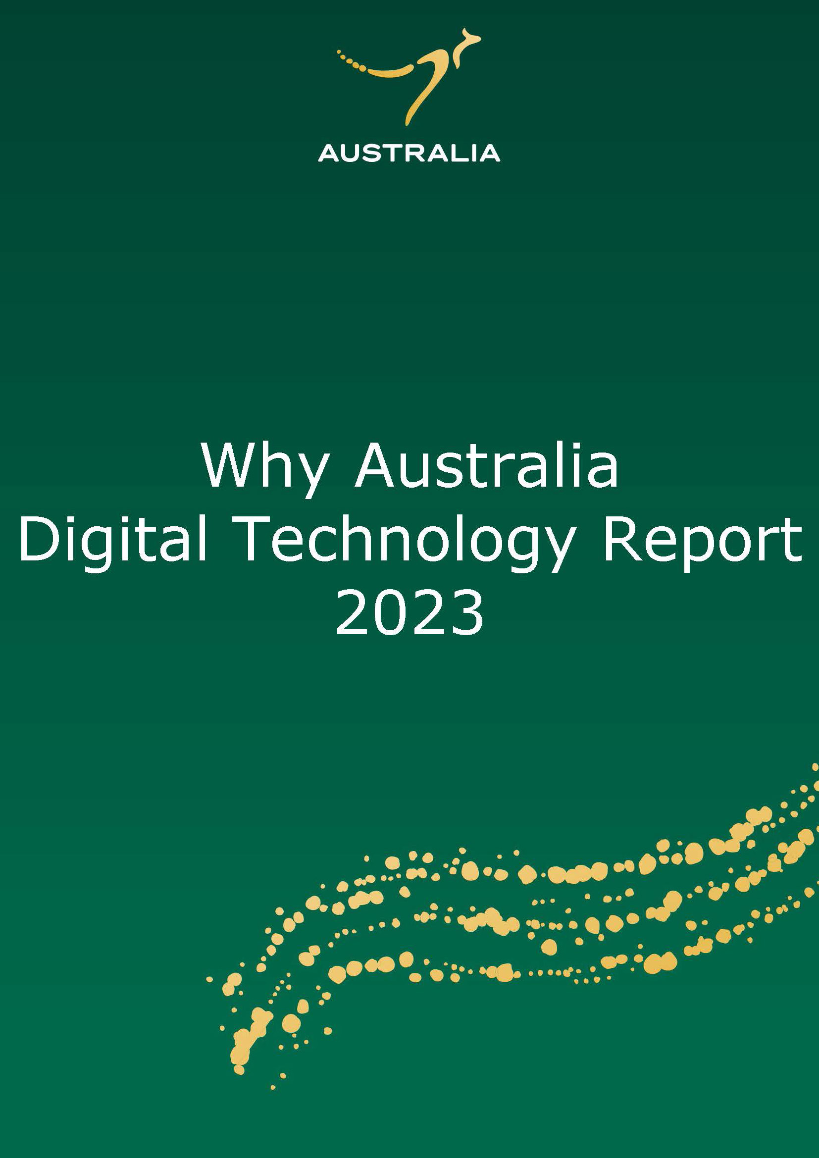 Why Australia for Digital Technology Report 2023 Word cover